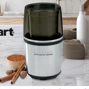 Cuisinart Spice and Nut Grinder SG-10 Electric Brushed Stainless Series | New